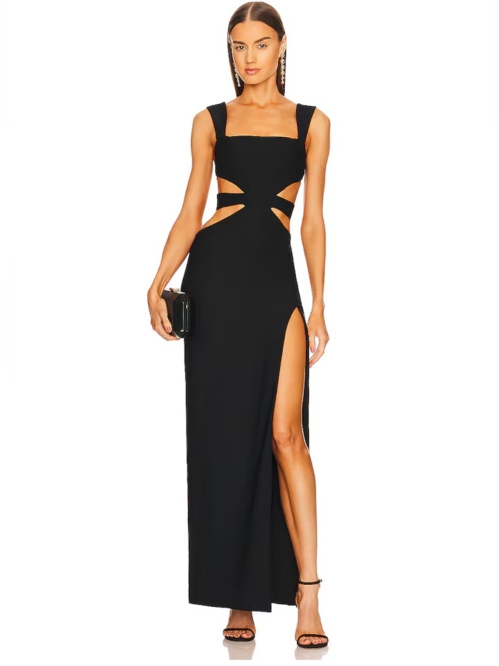 Michael Costello x REVOLVE Sadie Gown Black REVOLVE Cutout Maxi Dress S